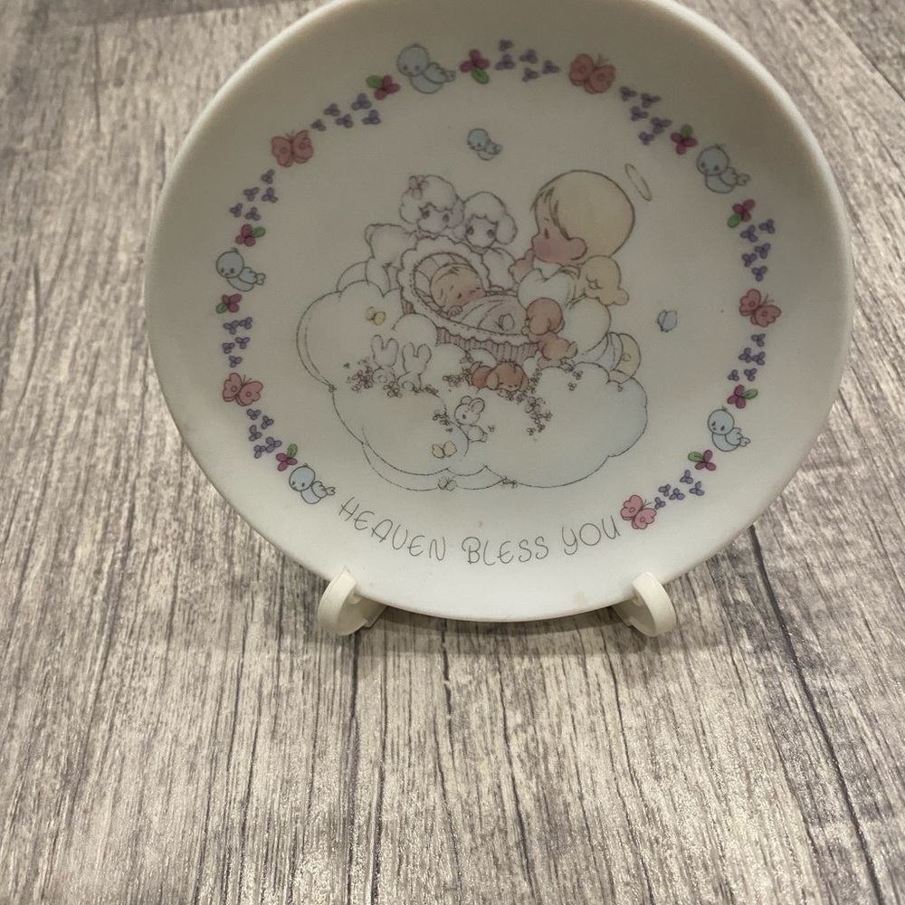 Precious Moments Mini Plate Set